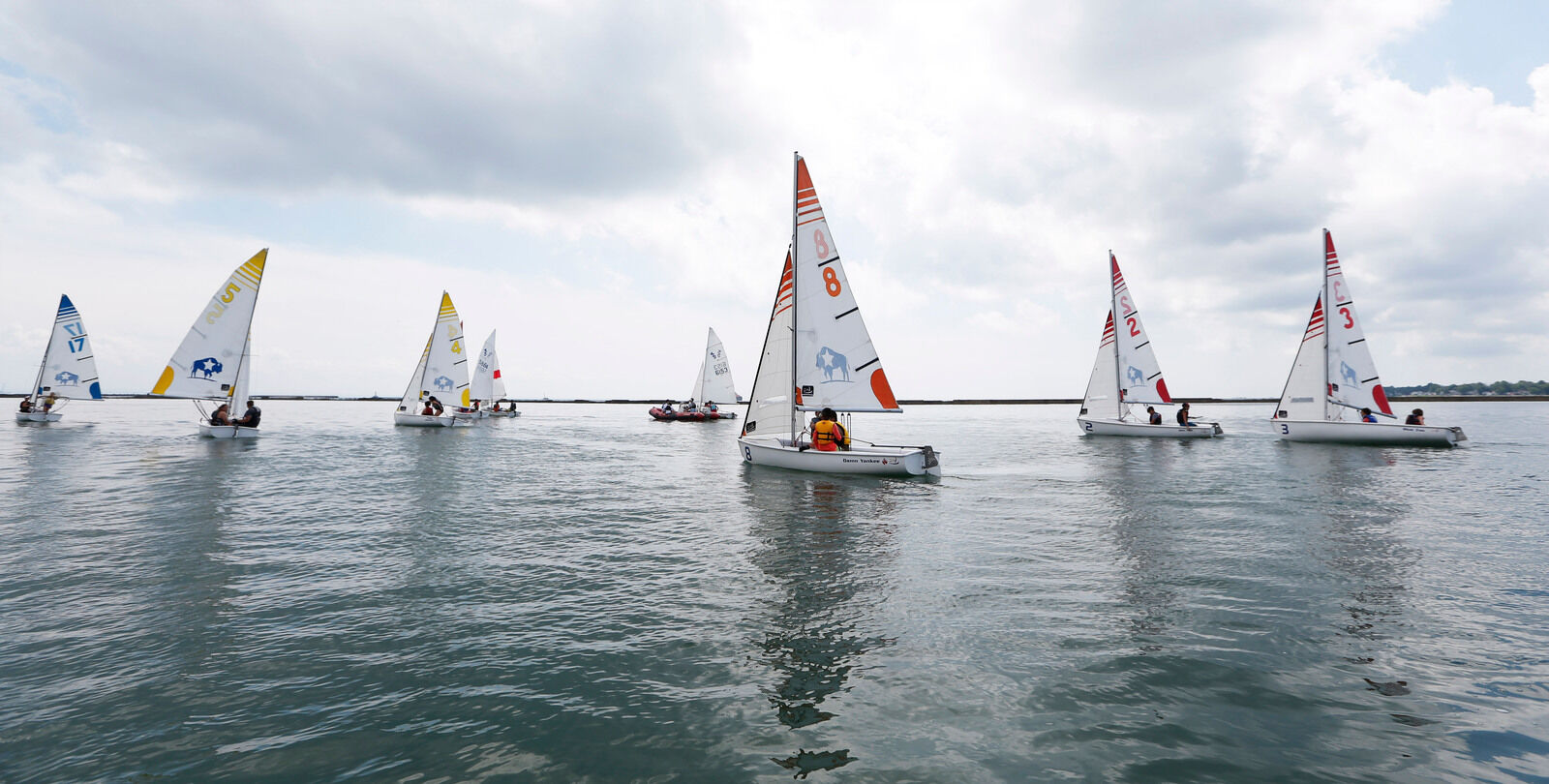 Kids sailing camp at Buffalo Yacht Club